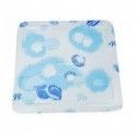 Alfombra de ducha PVC SHELL 55x55cm Azul MSV