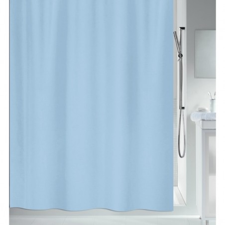 Polyester Shower curtain MAYA 240x200cm Light Blue Spirella