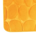 MSV Badematte PEBBLE Mikrofaser 50x80cm Safran