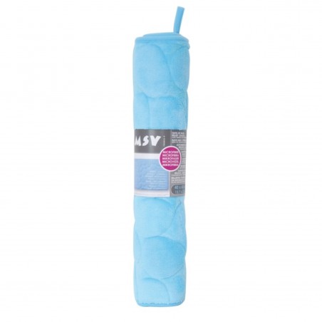 Tapis de bain Microfibre PEBBLE 50x80cm Bleu Clair MSV