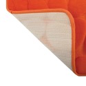 Tapis de bain Microfibre PEBBLE 50x80cm Orange Foncé MSV