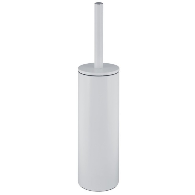 Set Poubelle à  pédale 5L & Brosse Wc AKIRA Blanc mat Spirella