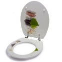 Toilet seat MDF Lingga - stainless steel hinges MSV