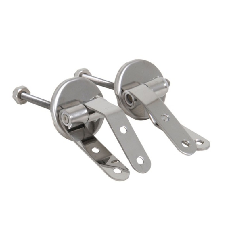 MSV Abattant Wc MDF Lingga - Charnières Inox