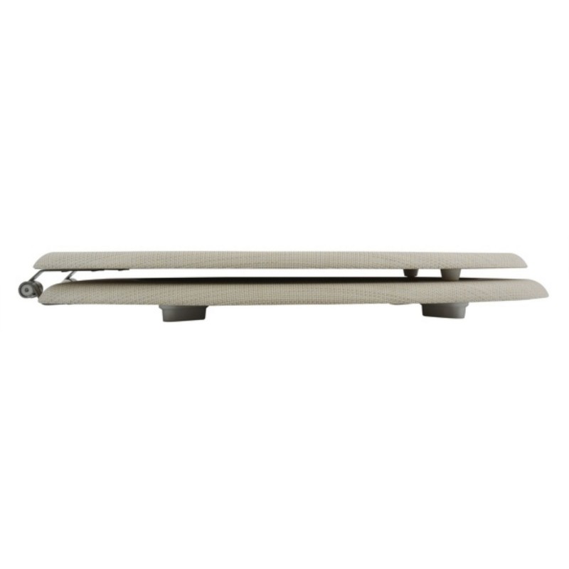 Toilet seat MDF LINZ Blue - stainless steel hinges MSV