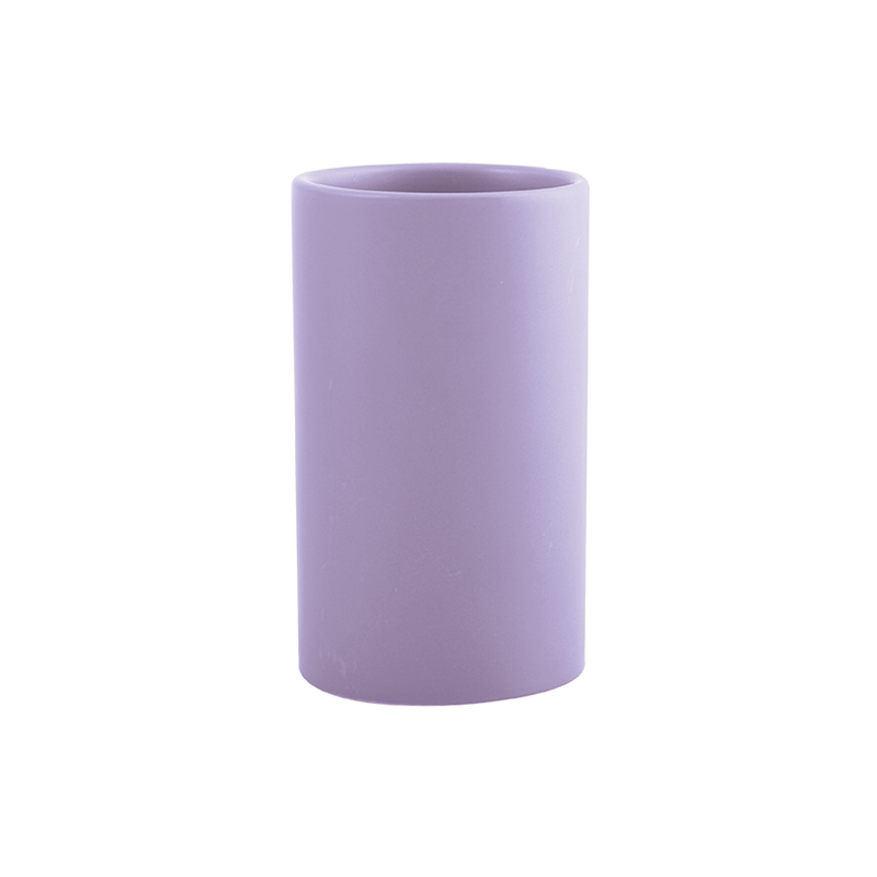 Bicchiere in ceramica TUBE-MATT Lavanda Spirella