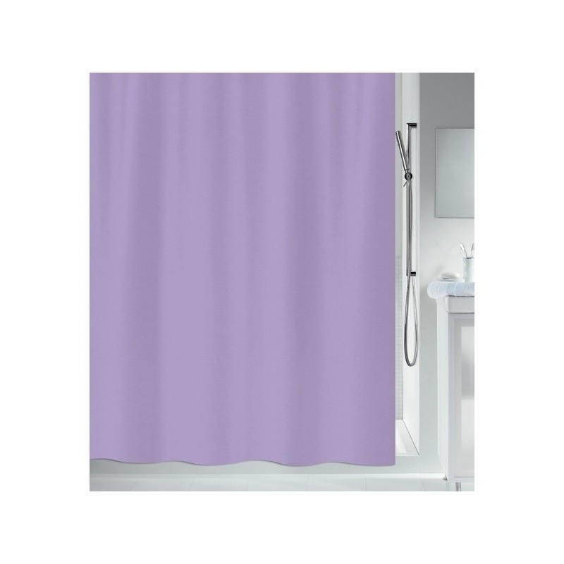 Cortina de ducha PEVA ORGÁNICA 180x200cm Lavanda Spirella