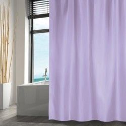 Polyester Shower curtain 180x200cm Lavender MSV