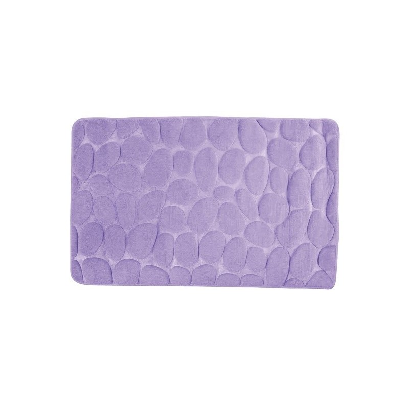 spirella Tapis de bain Microfibre PEBBLE 40x60cm Lavande MSV