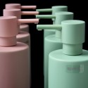 Dispenser sapone ceramica TUBE-MATT rosa opaco Spirella