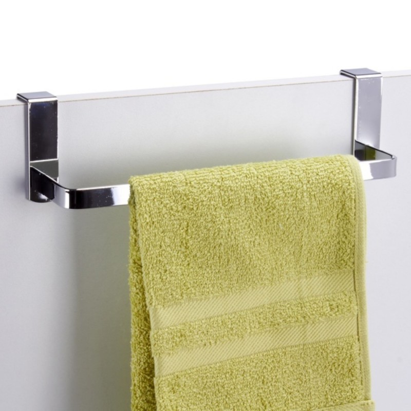 Porte serviettes à  poser en acier chromé 25cm SKALA MSV
