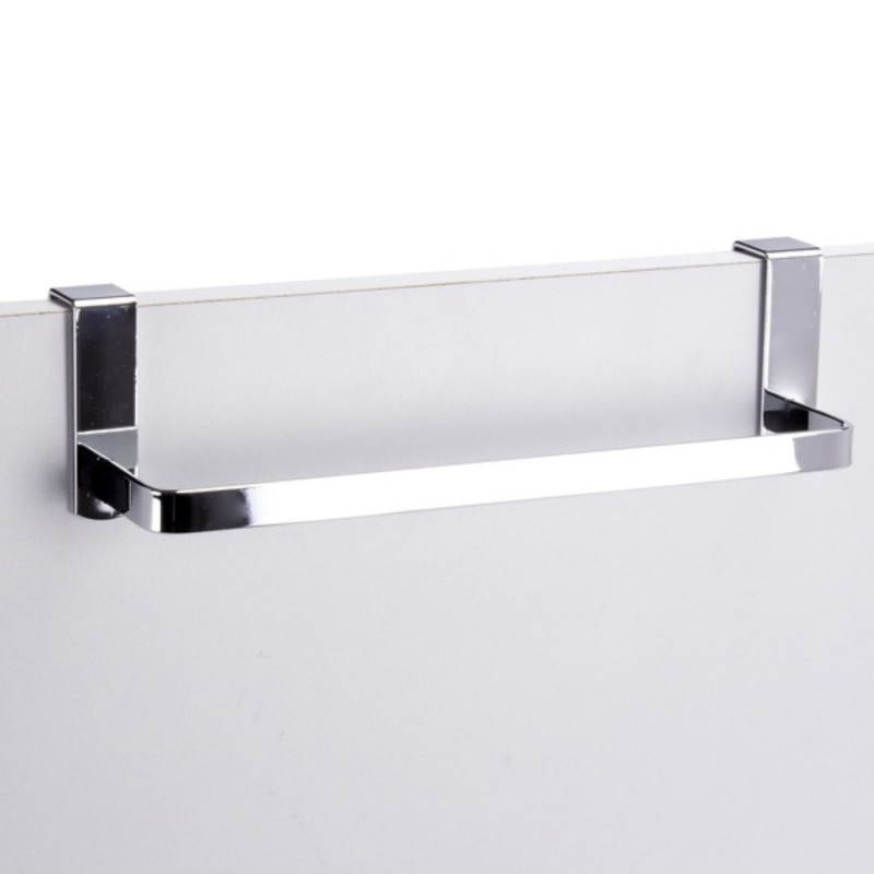 Porte serviettes à  poser en acier chromé 25cm SKALA MSV
