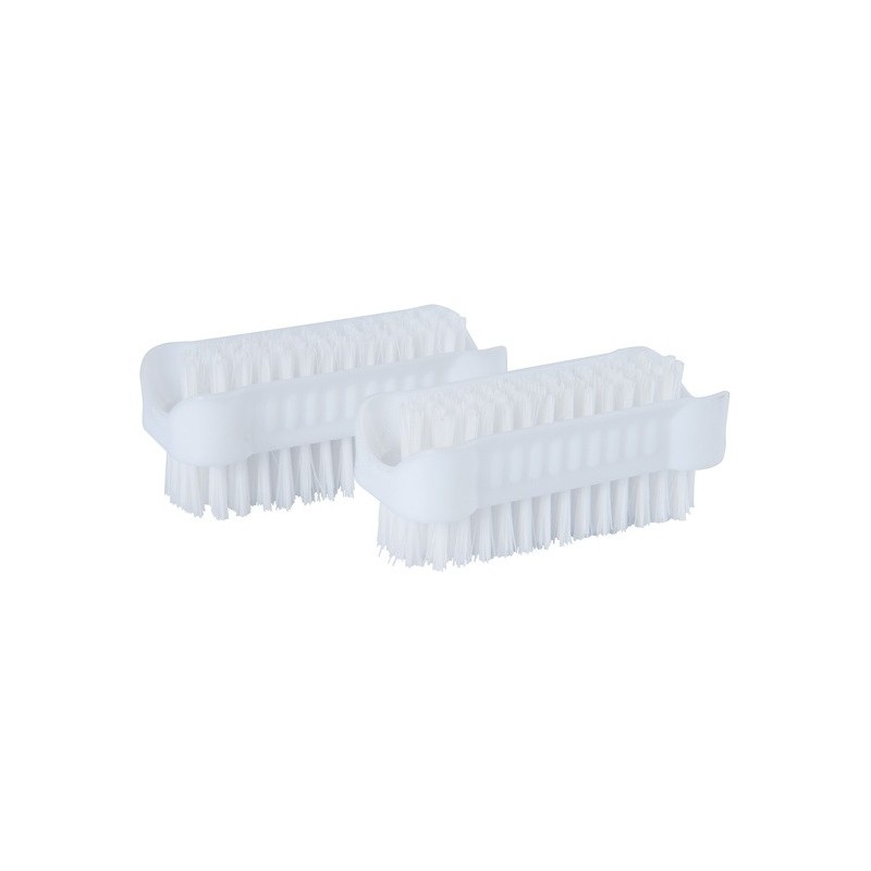 Set of 2 White MSV Cleaning Brushes