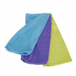 MSV Set of 3 Multicolor Microfiber Cloths