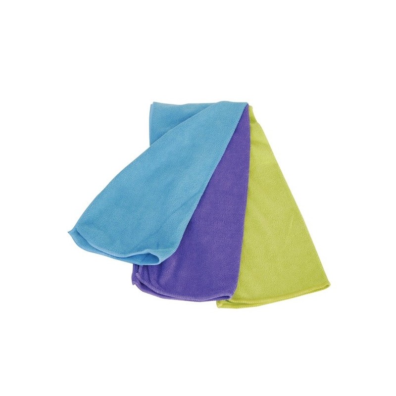 Set 3 panni in microfibra Multicolor MSV
