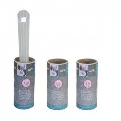 Brosse rouleau adhesive à vêtement + 2 recharges 3M MSV