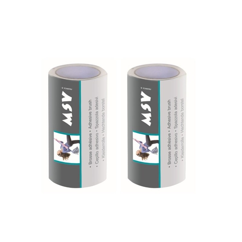 spirella Lot de 2 recharges adhesives 100m MSV