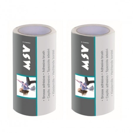 Lot de 2 recharges adhesives 100m MSV