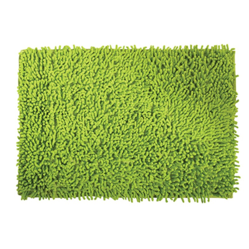 MSV Tapis de bain Coton 60x40cm Vert