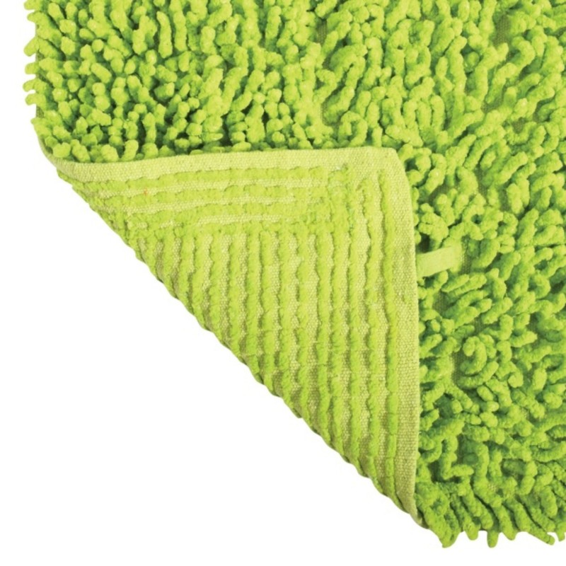 Cotton bath mat 60x40cm Green MSV