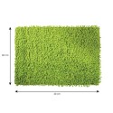 Cotton bath mat 60x40cm Green MSV