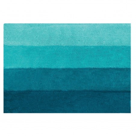 Tappetino da bagno in poliestere FOUR 55x65 cm Blu Petrolio Spirella
