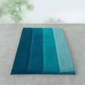 Alfombra de baño de poliéster FOUR 55x65cm Azul Petróleo Spirella