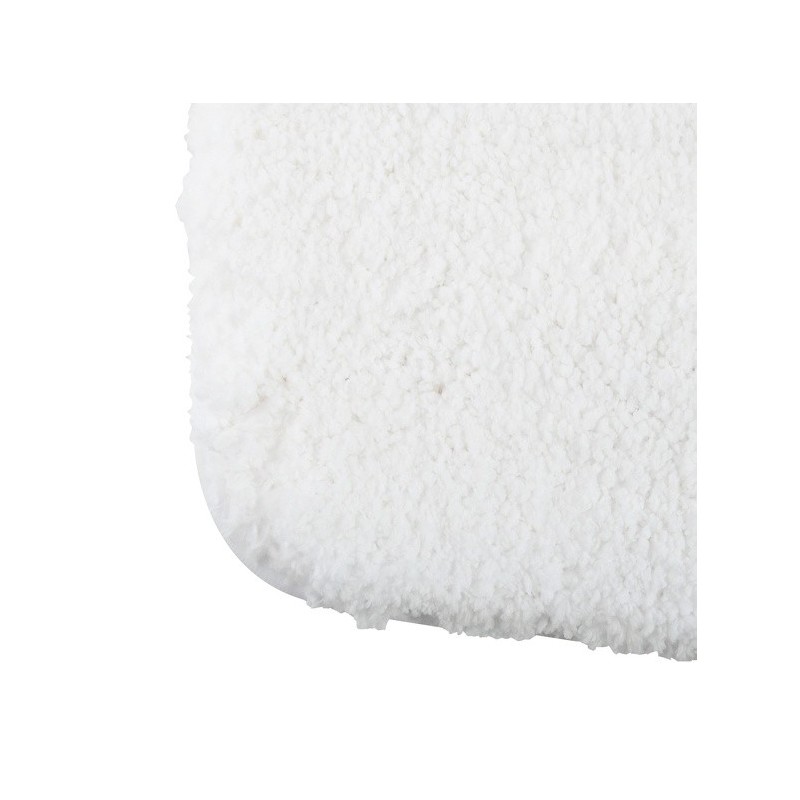 MSV Badematte Mikrofaser 40x60cm Weiß