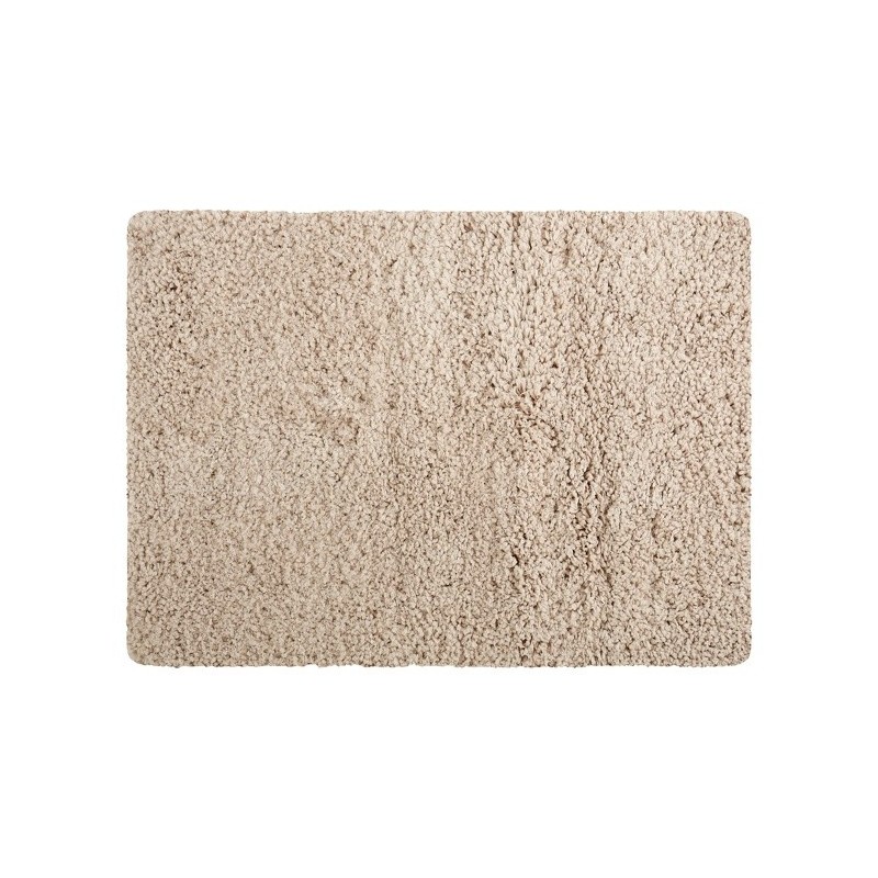 Tappetino da bagno in microfibra 40x60cm Beige MSV