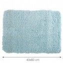 Alfombra de baño de microfibra 40x60cm Azul Pastel MSV