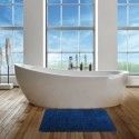 Tapis de bain Microfibre 40x60cm Bleu foncé MSV