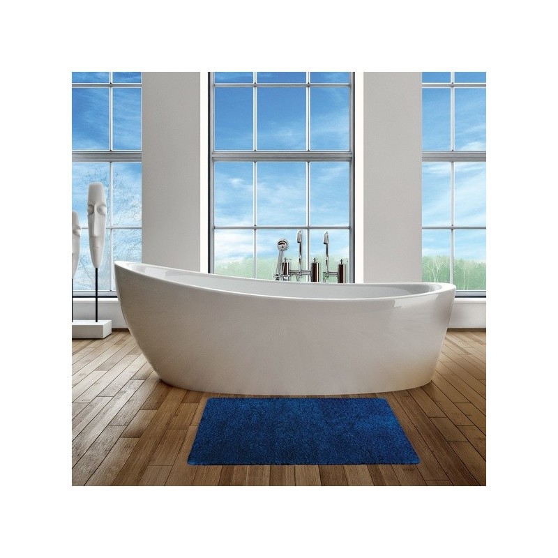 Tapis de bain Microfibre 40x60cm Bleu foncé MSV