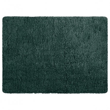Alfombra de baño de microfibra 50x70cm Verde oscuro MSV