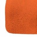 Alfombra de baño de microfibra 40x60cm Naranja MSV