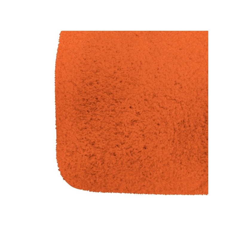 Alfombra de baño de microfibra 40x60cm Naranja MSV