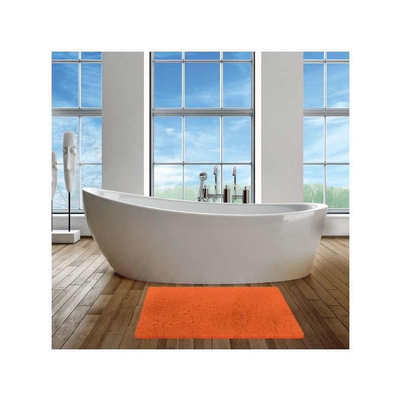Microfiber bath mat 40x60cm Orange MSV