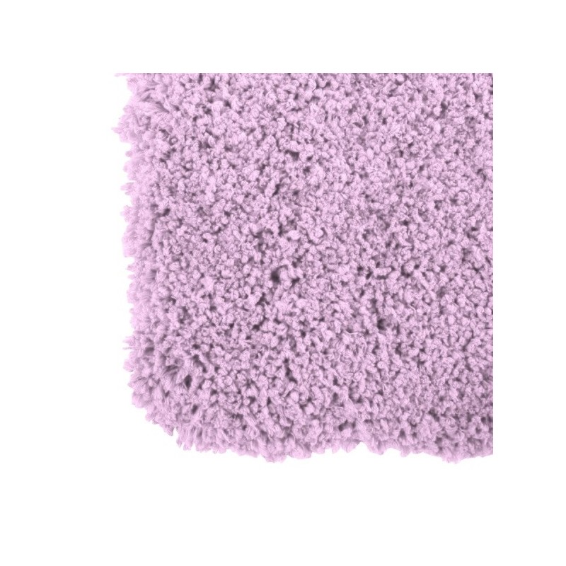 Alfombra de baño de microfibra 40x60cm Rosa Pastel MSV