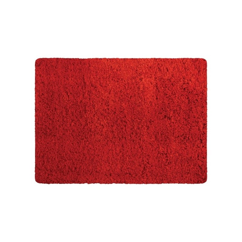 Alfombra de baño de microfibra 40x60cm Rojo MSV