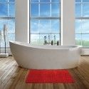 tapis de bain Microfibre 40x60cm Rouge MSV