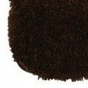tapis de bain Microfibre 50x70cm Marron Chocolat MSV