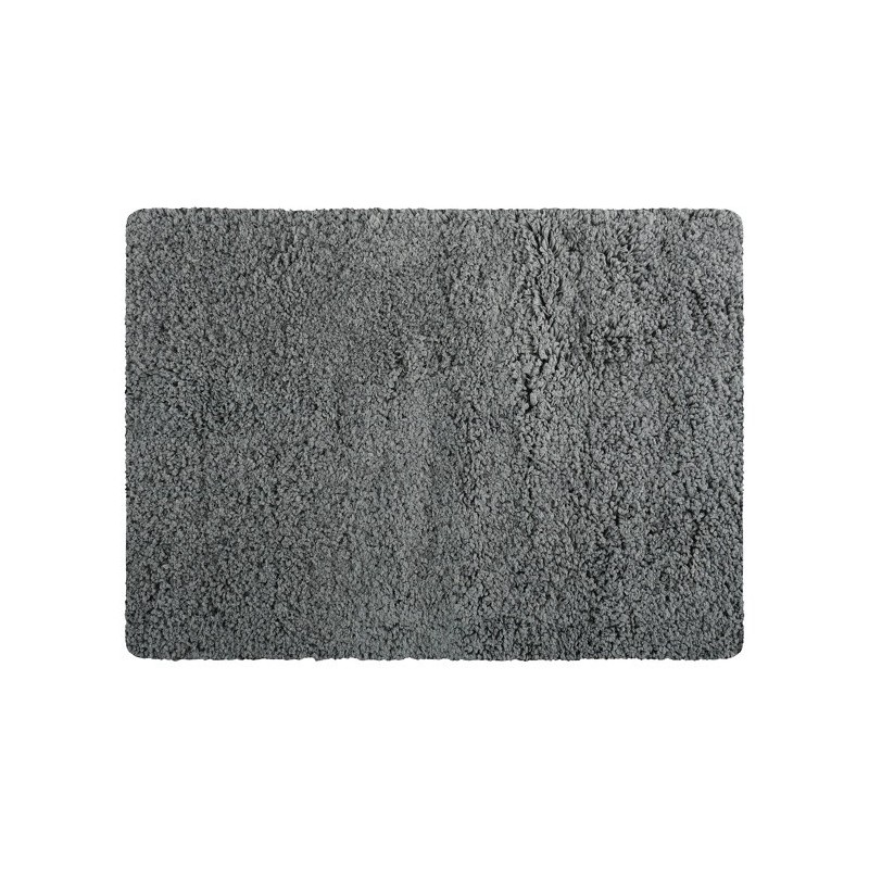 Alfombra de baño de microfibra 40x60cm Gris oscuro MSV