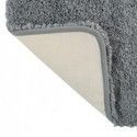 Alfombra de baño de microfibra 40x60cm Gris oscuro MSV