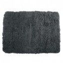 Alfombra de baño de microfibra 50x70cm Gris oscuro MSV
