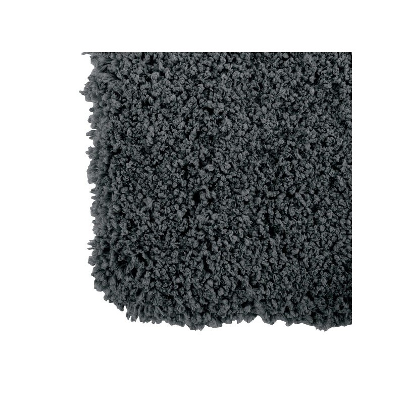Alfombra de baño de microfibra 50x70cm Gris oscuro MSV