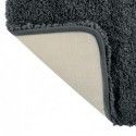 Alfombra de baño de microfibra 50x70cm Gris oscuro MSV
