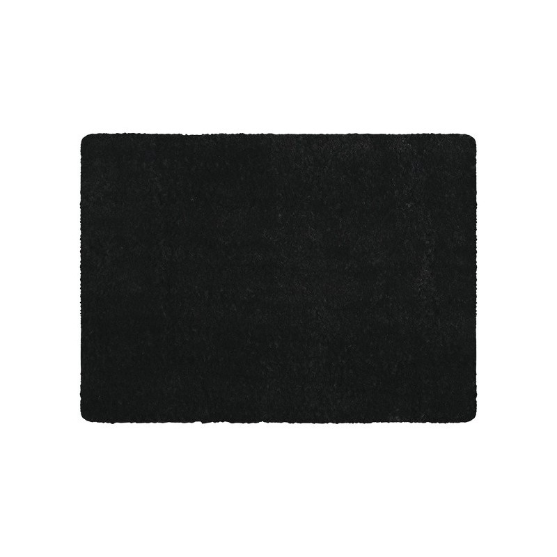 Tappetino da bagno in microfibra 40x60cm Nero MSV