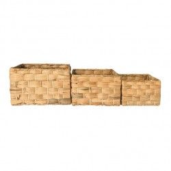 MSV Set of 3 Baskets HOA Water Hyacinth