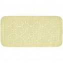 Alfombra Inferior de Bañera de PVC ALASKA 91x36cm Amarillo Claro Spirella