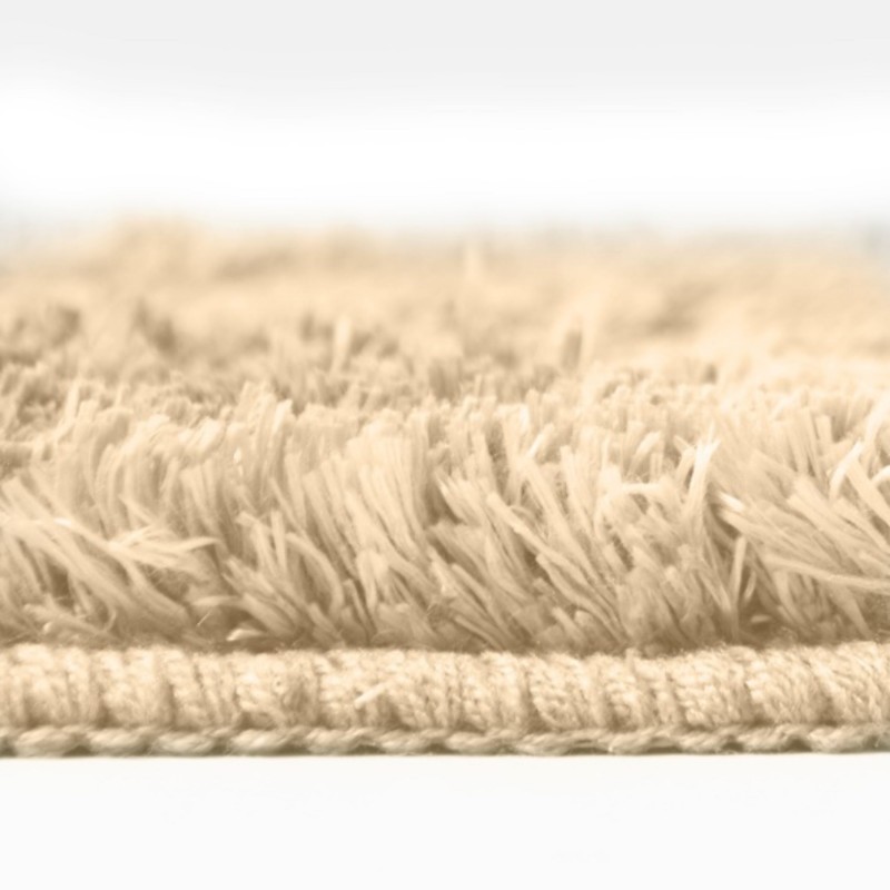 FINO Alfombra de baño de microfibra 70x120cm Beige Spirella