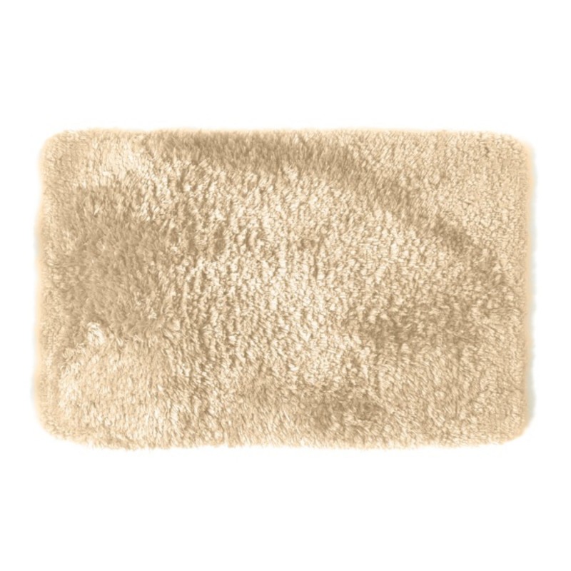 FINO Tappetino da bagno in microfibra 70x120 cm Beige Spirella
